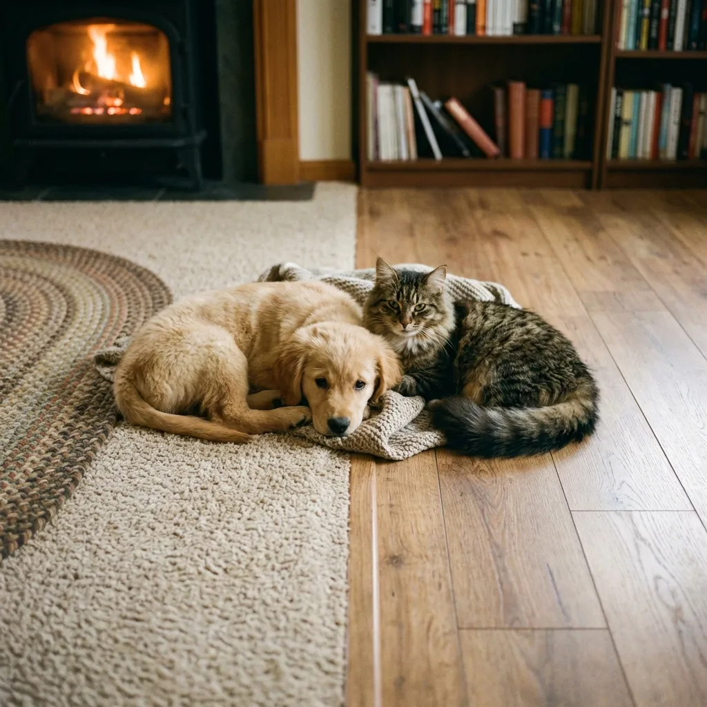Carpet vs. LVP: Which Is Right for Your Pets?